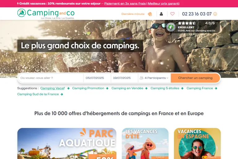 camping "and" 'and' co